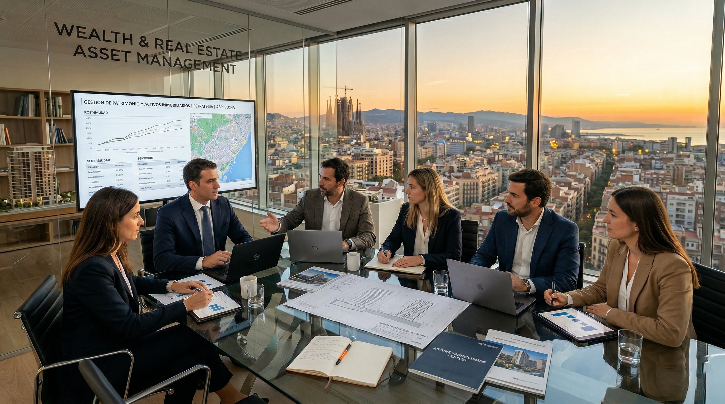 Propietarios, gestores de patrimonio y activos inmobiliarios